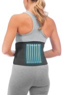 Mueller Adjustable Back Brace, Black, One Size Fits Most