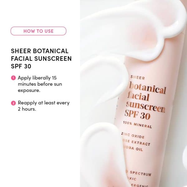 Botanical Face Sunscreen, SPF 30, 1.7 fl oz. - Image 7