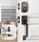 Exterior Door Entry Handle with Door Lever