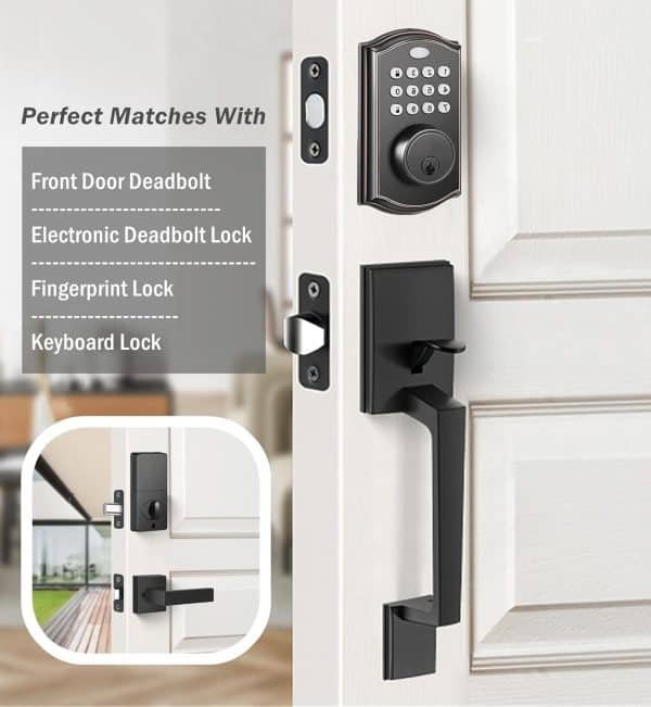 Exterior Door Entry Handle with Door Lever - Imagen 8