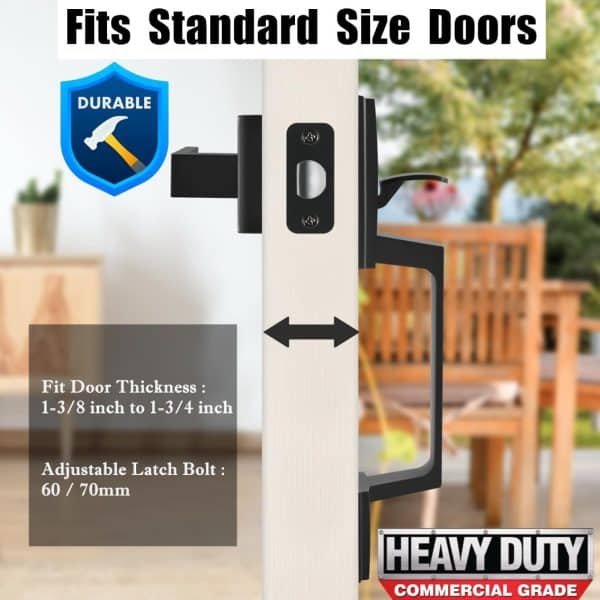 Exterior Door Entry Handle with Door Lever - Imagen 3