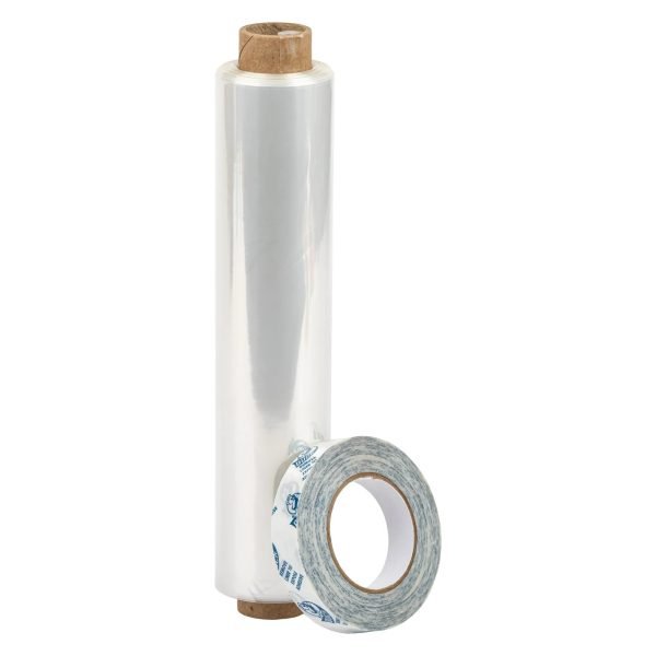 Duck Brand 84 in. x 120 in. Rolled Window Insulation Film Kit - Imagen 4