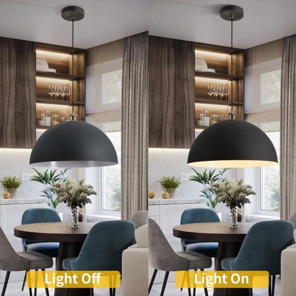 Interior Pendant Light, Black - Imagen 4