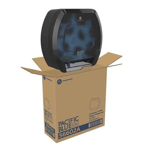 Pacific Blue Ultra Coreless Toilet Paper Dispenser - Image 4