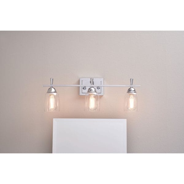 Better Homes & Gardens 22in Modern Chandler 3-Light Vanity Wall Light