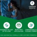 Biofreeze Overnight Joint and Muscle Pain Relief Patches, 4ct