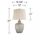 Glenn Rustic Country Cottage Table Lamps 27 Tall