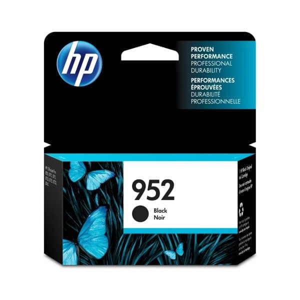 HP 952 Black Original Ink Cartridge, EXP; 10/24