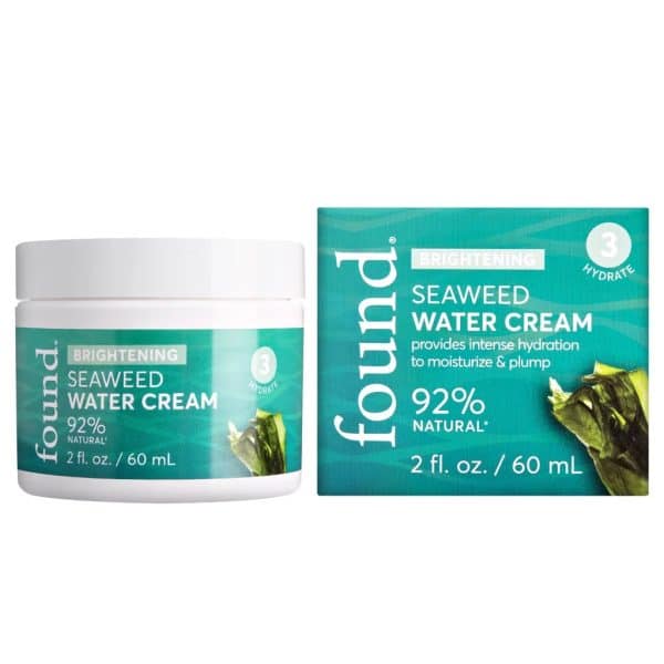 FOUND Brightening Seaweed Water Cream with Hyaluronic Acid, 2 fl oz - Image 3