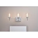 Better Homes & Gardens 22in Modern Chandler 3-Light Vanity Wall Light