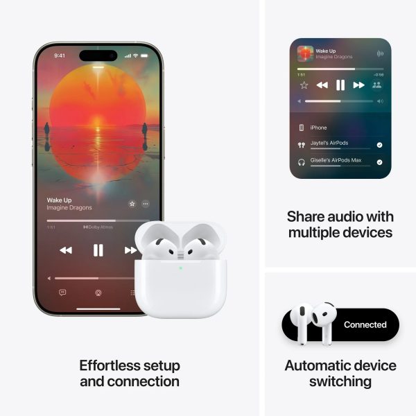 Apple AirPods 4 with Active Noise Cancellation - Image 8